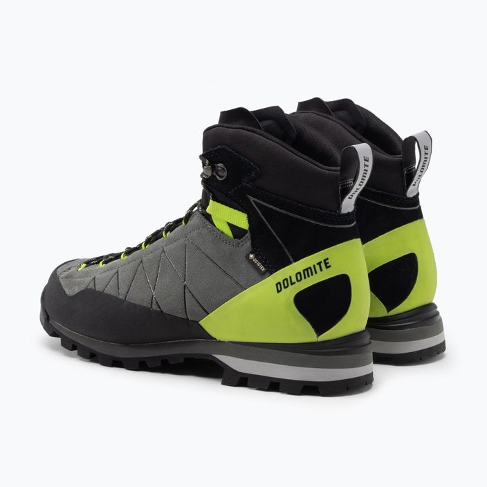 Pánske trekové topánky Dolomite Crodarossa Hi GTX black 3