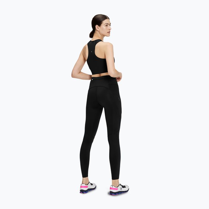 Dámske bežecké legíny On Running Performance Tights black 3