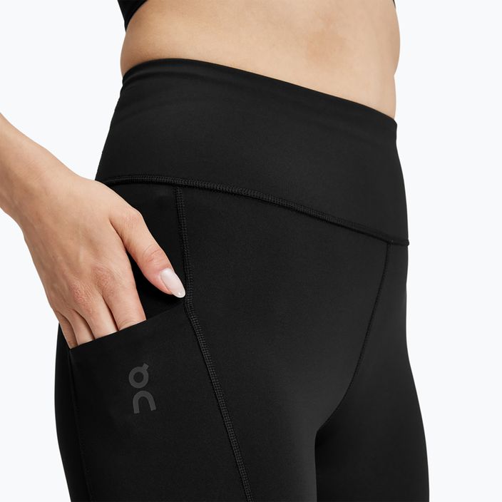 Dámske bežecké legíny On Running Performance Tights black 4