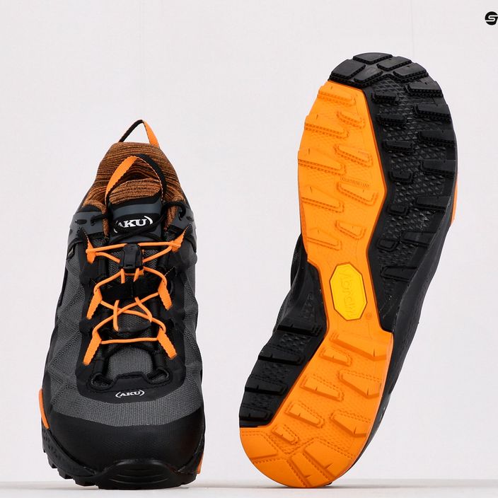 Pánske trekingové topánky AKU Rocket Dfs GTX čierno-oranžové 726-18 11