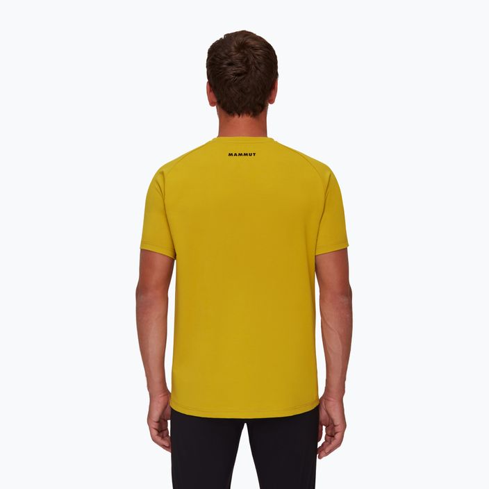 MAMMUT Horské trekingové tričko žlté 4