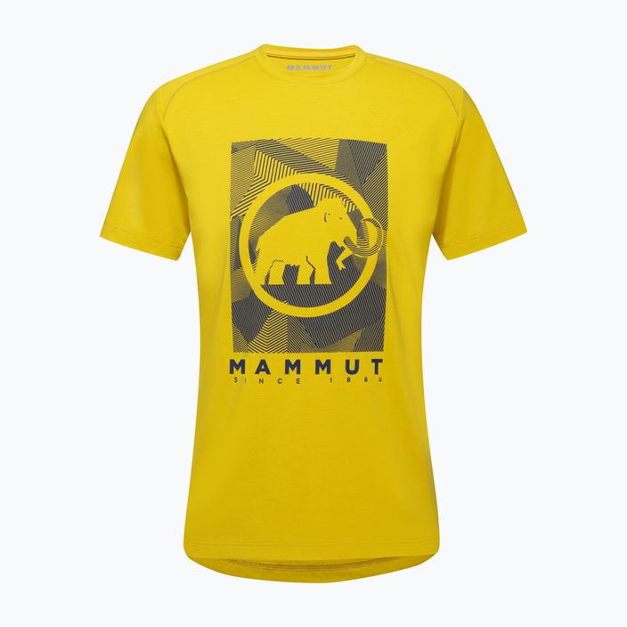 MAMMUT pánske trekingové tričko Trovat žlté 4