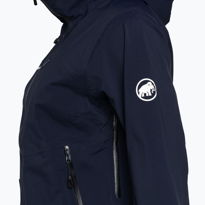 Mammut Alto Guide HS Dámska bunda do dažďa s kapucňou navy blue 1010-29570-5118-113 7