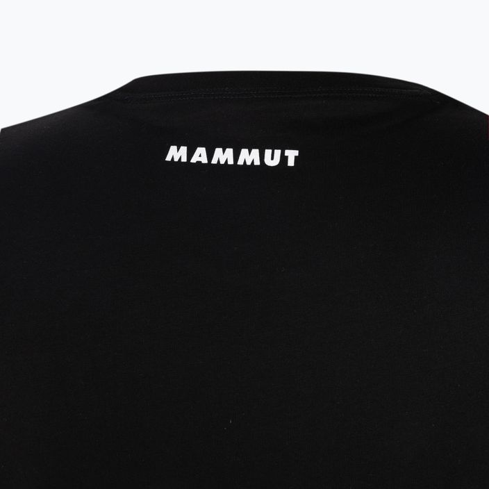 MAMMUT Core Snow pánske trekingové tričko čierne 4