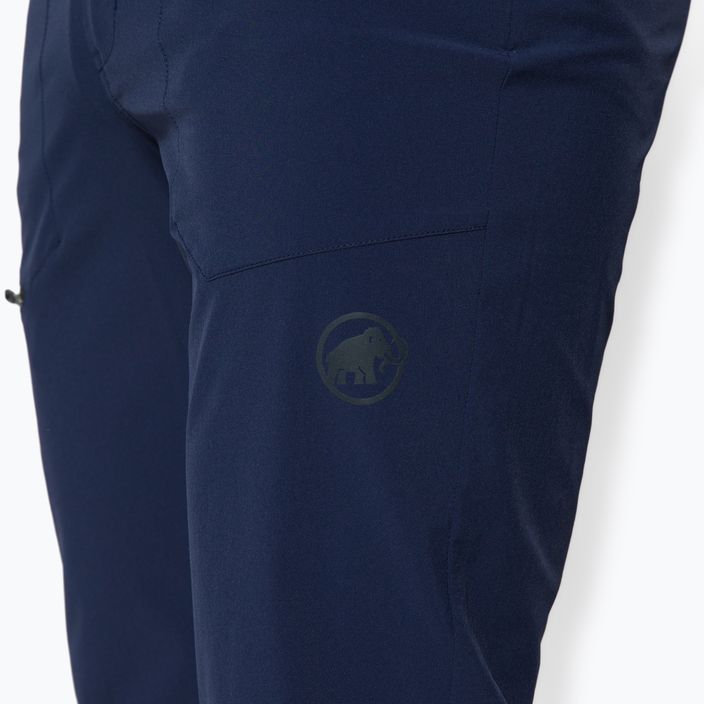 MAMMUT Runbold pánske trekingové nohavice navy blue 4