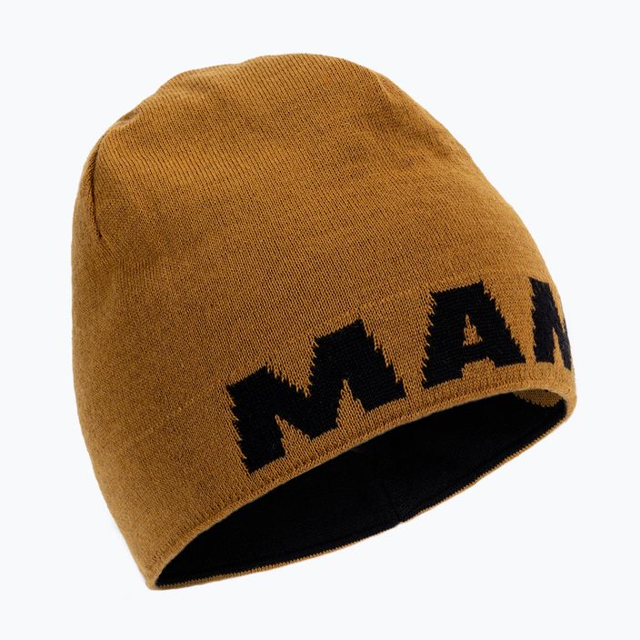 Mammut Logo hnedo-čierna zimná čiapka 1191-04891-7507-1