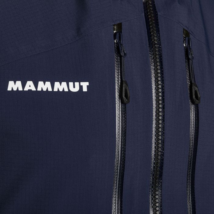 Pánska bunda do dažďa Mammut Taiss HS navy blue 1010-29391-5118-116 3