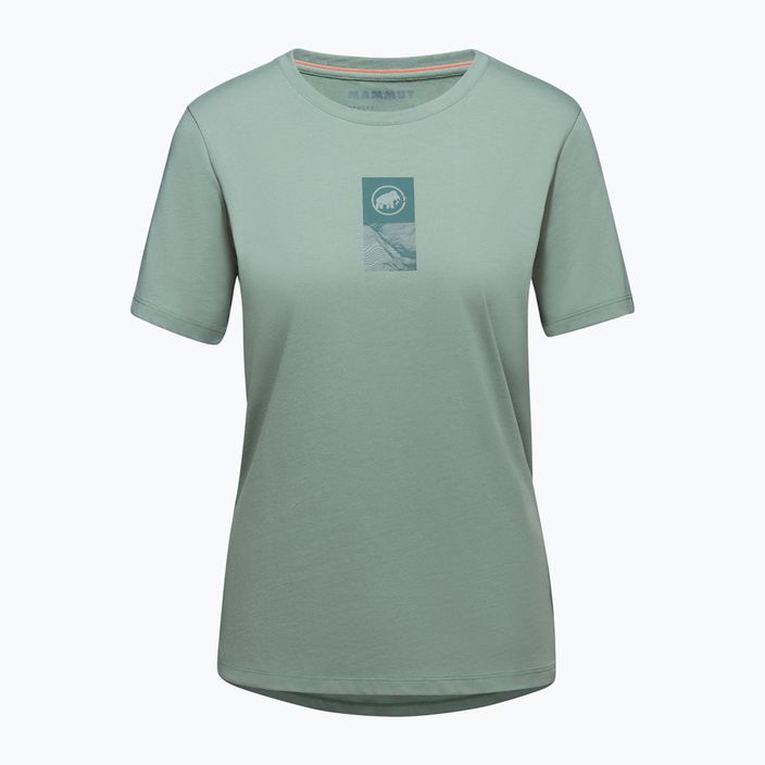 Dámske trekingové tričko Mammut Core Emblem zelené 117-482 4