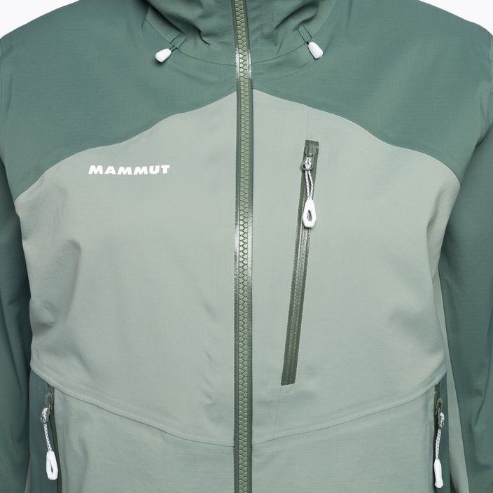 Mammut Alto Guide HS Dámska bunda do dažďa s kapucňou zelená 1010-29570-40240-114 3