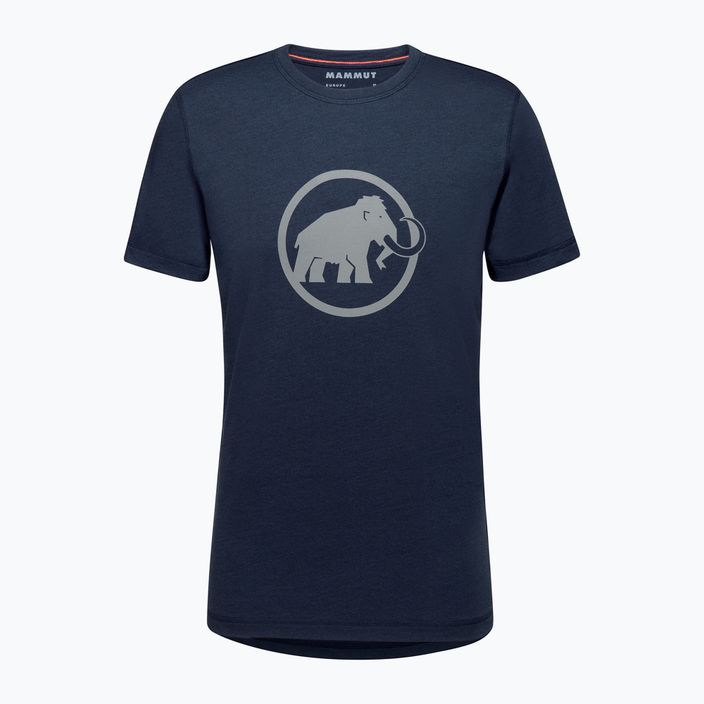 Pánske trekingové tričko Mammut Core Reflective tmavomodré 117-451 4