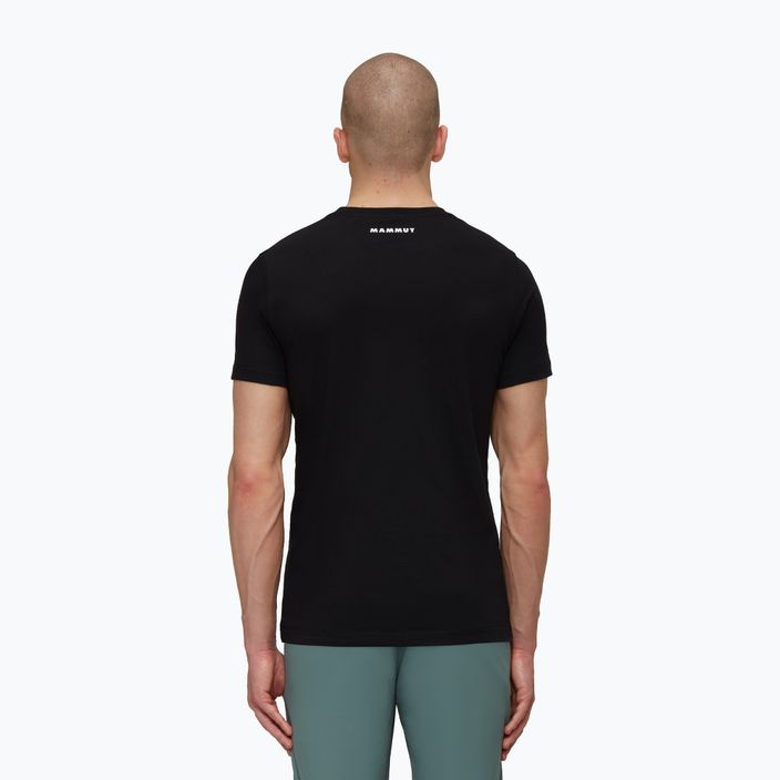 Pánske trekingové tričko Mammut Core Classic čierne 117-589 2