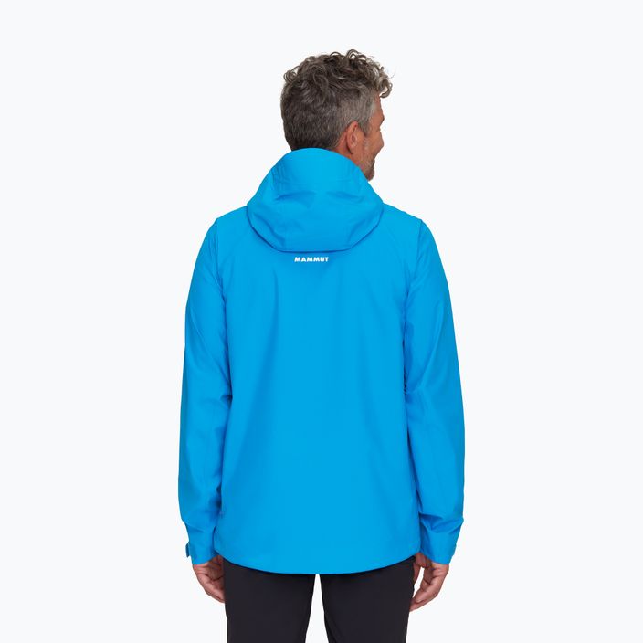 Pánska bunda do dažďa Mammut Alto Light HS glacier blue 2