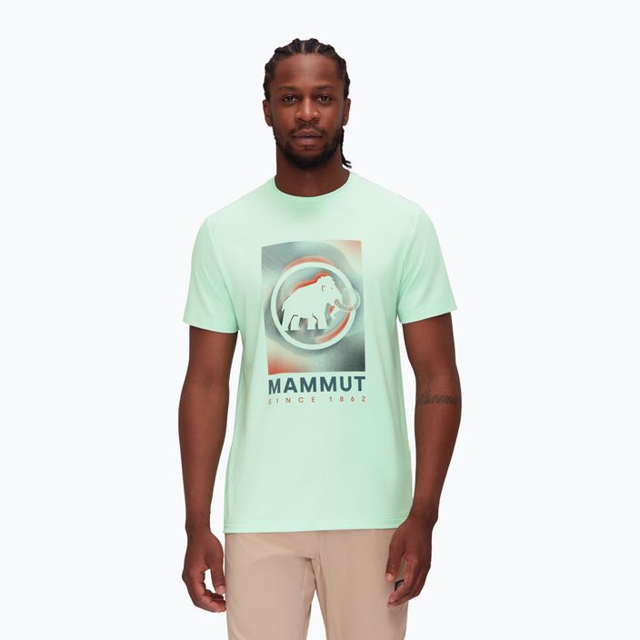 Pánske trekingové tričko Mammut Trovat neo mint