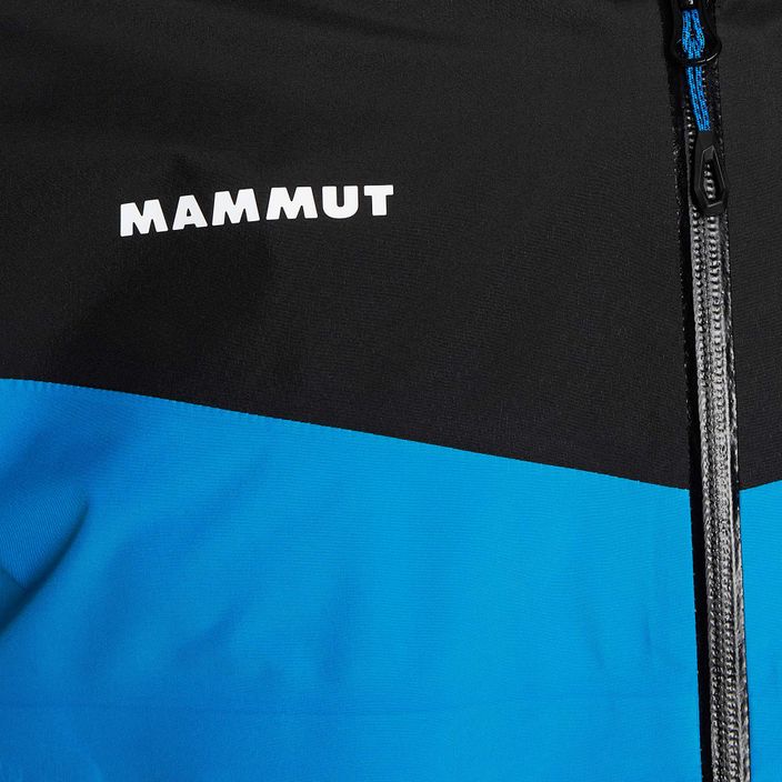 Pánska bunda do dažďa Mammut Convey Tour HS glacier blue/black 3