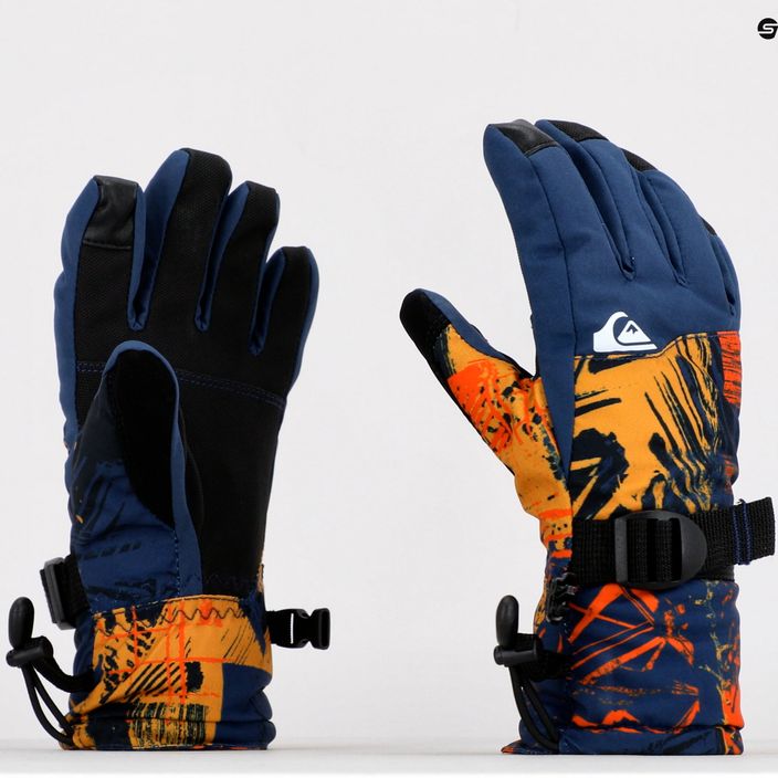Detské snowboardové rukavice Quiksilver Mission modré EQBHN33 6