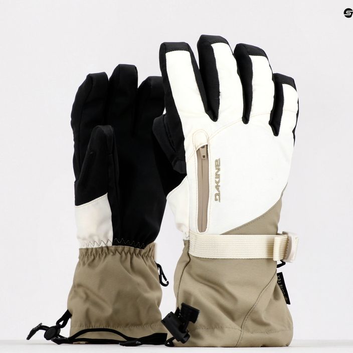 Dámske rukavice Dakine Sequoia Gore-Tex na snowboard béžové D10003173 11