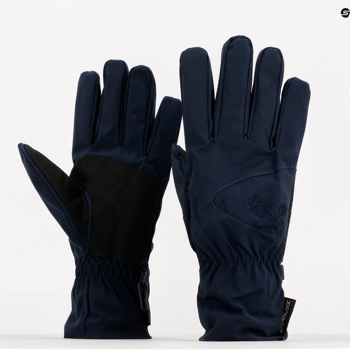Trekingové rukavice Jack Wolfskin Stormlock Highloft navy blue 1904433_1010_001 6