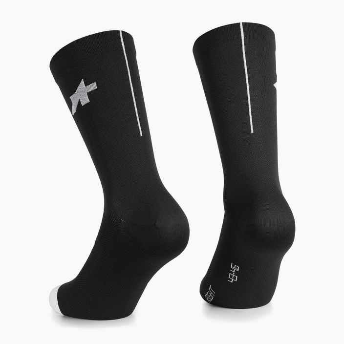 Cyklistické ponožky ASSOS R S9 2P čierne 2