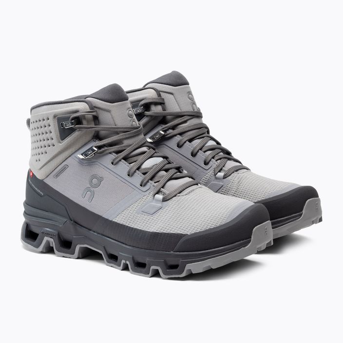 Pánske trekingové topánky On Cloudrock 2 Waterproof šedé 6398612 4