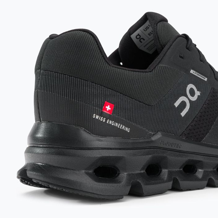 Pánska bežecká obuv On Cloudrunner Waterproof black 5298639 9
