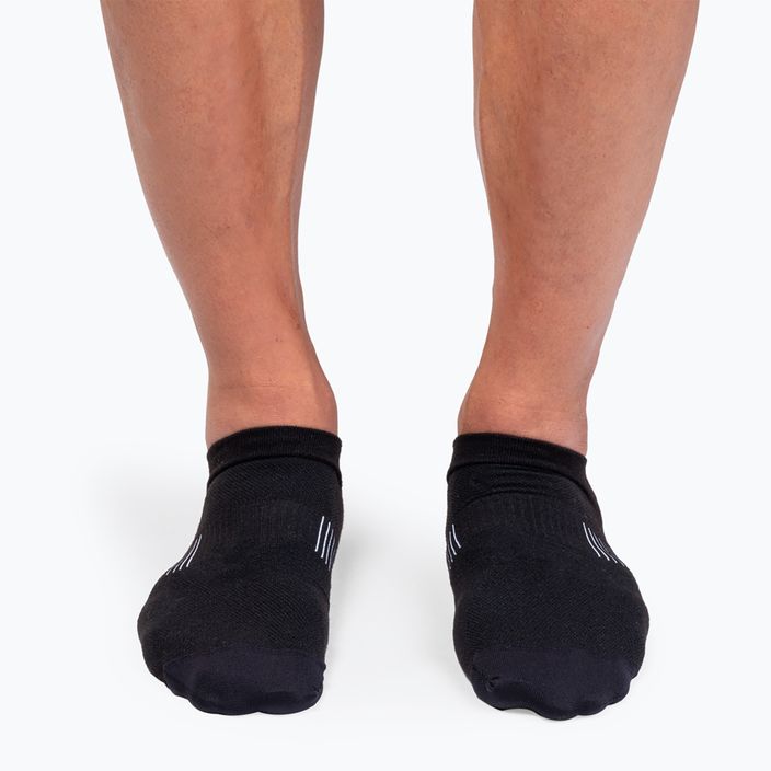 Pánske bežecké ponožky On Running Ultralight Low black/white 3