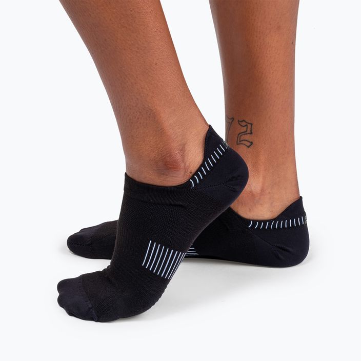 Dámske bežecké ponožky Ultralight Low black/white 2