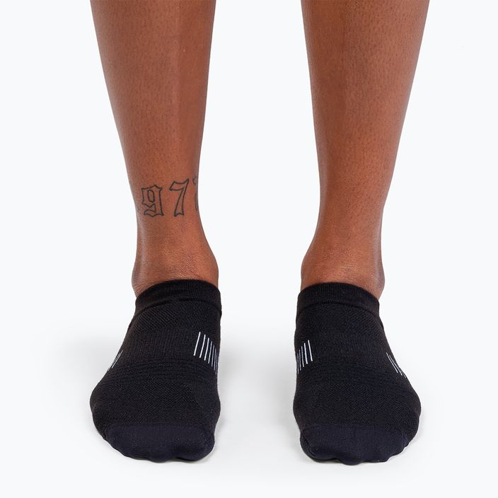 Dámske bežecké ponožky Ultralight Low black/white 3