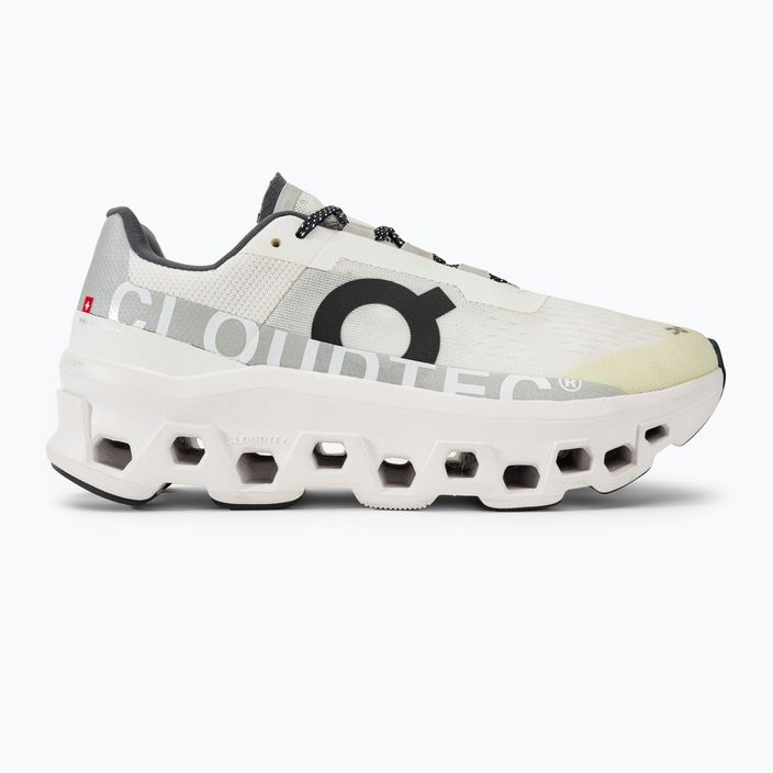 Pánska bežecká obuv On Running Cloudmonster undyed-white/white 2