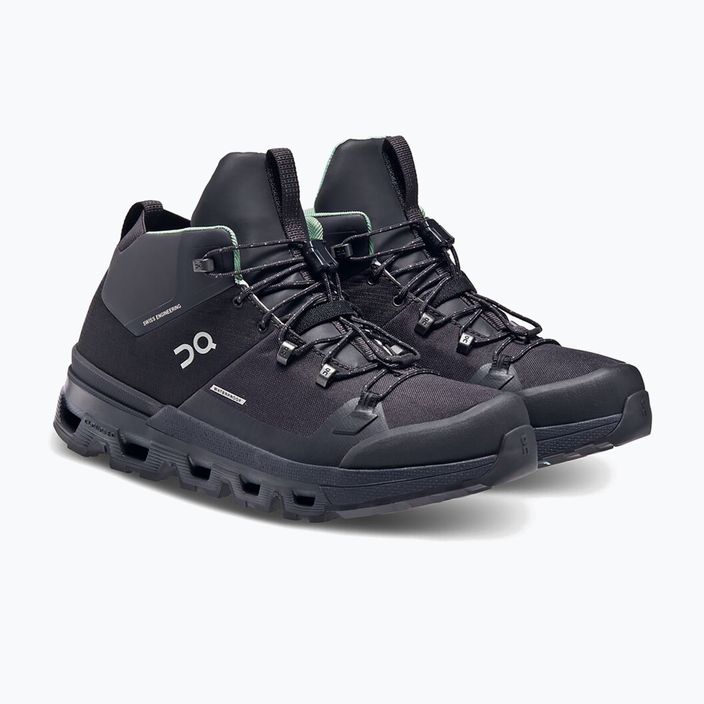 Dámska treková obuv On Cloudtrax Waterproof black 3WD10880553 11