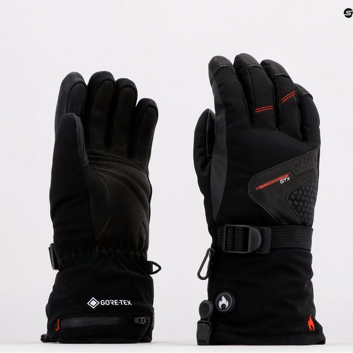 Dámske lyžiarske rukavice Viking Heatbooster GTX® black 15/22/6622 6