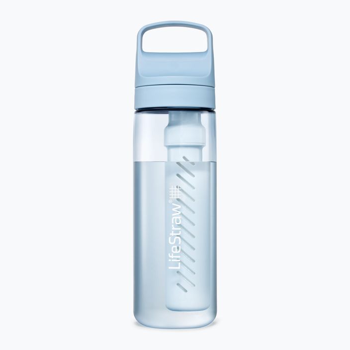 Cestovná fľaša Lifestraw Go 2.0 s filtrom 650 ml islandská modrá