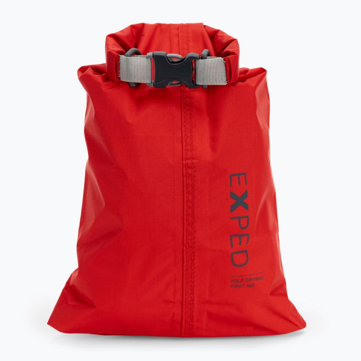 Exped Fold Drybag First Aid 1.25L červená EXP-AID vodotesná taška 2