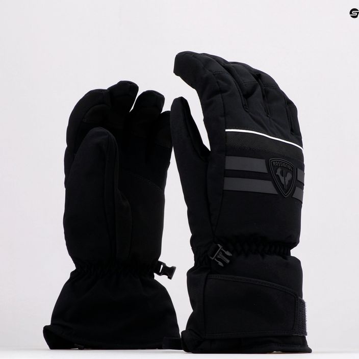 Pánske lyžiarske rukavice Rossignol Tech Impr black 7