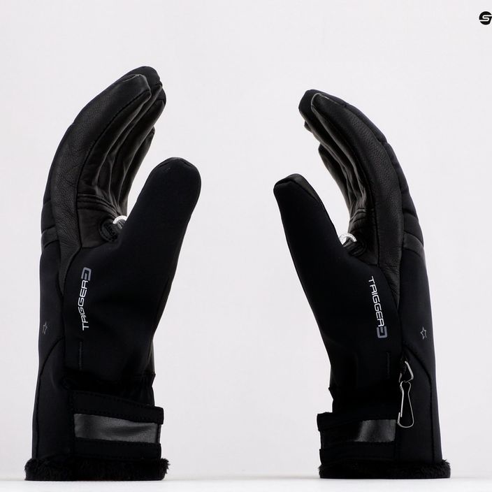 Lyžiarske rukavice LEKI Snowfox 3D Lady čierne 650805201 6