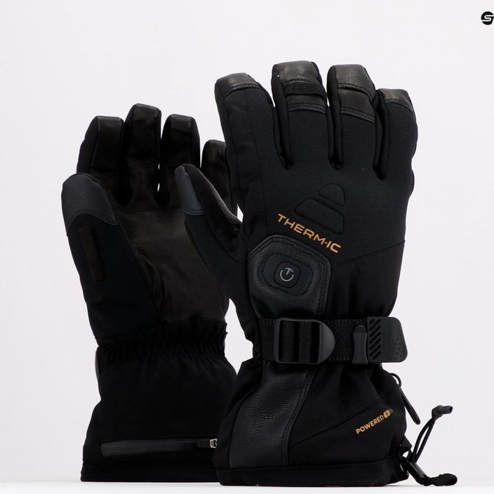 Pánske vyhrievané rukavice Therm-ic Ultra Heat čierne 955725 9