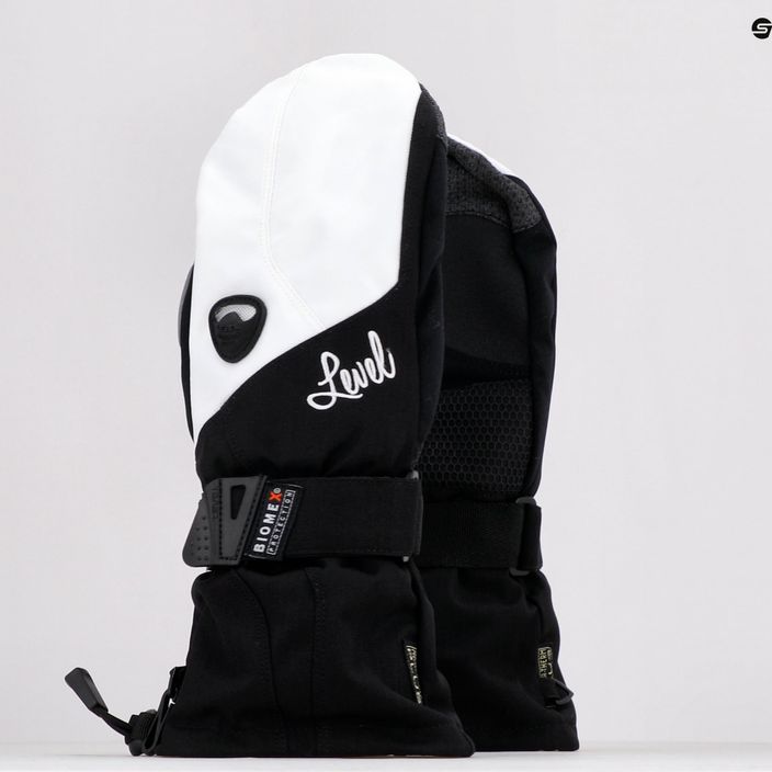 Dámske snowboardové rukavice Level Butterfly Mitt black and white 1041 7