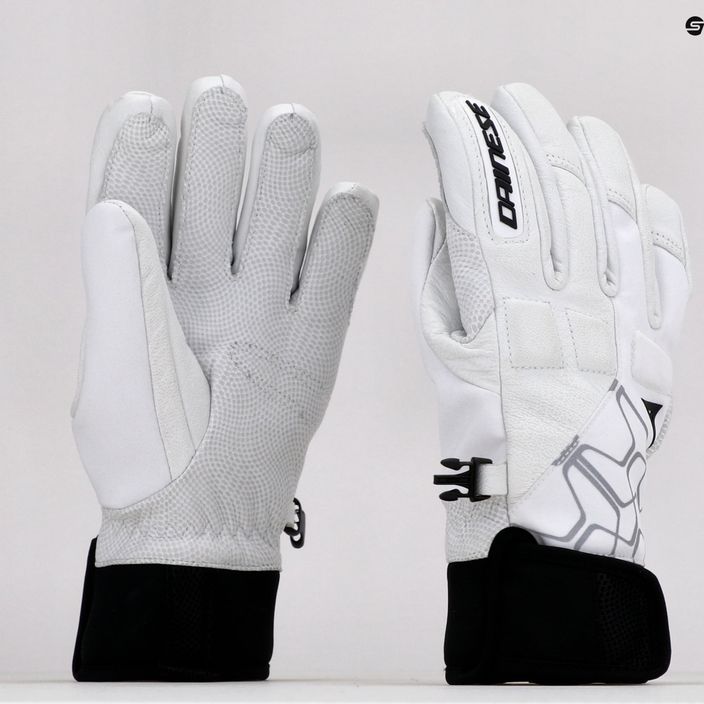 Dámske lyžiarske rukavice Dainese Hp lily white/stretch limo 6
