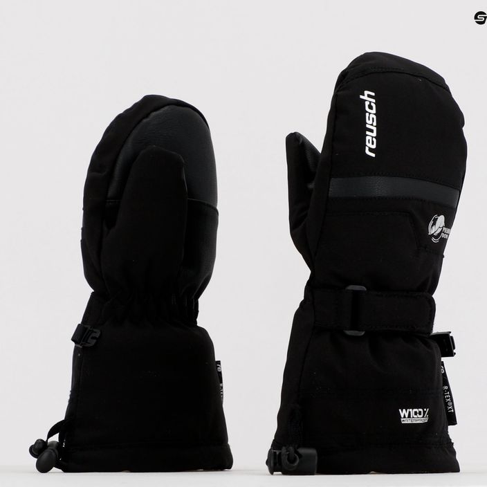 Detské snowboardové rukavice Reusch Kadir Down R-TEX XT Mitten black 47/85/562/700 8