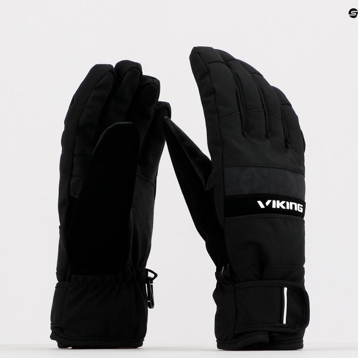 Pánske lyžiarske rukavice Viking Masumi black 110231464 09 8