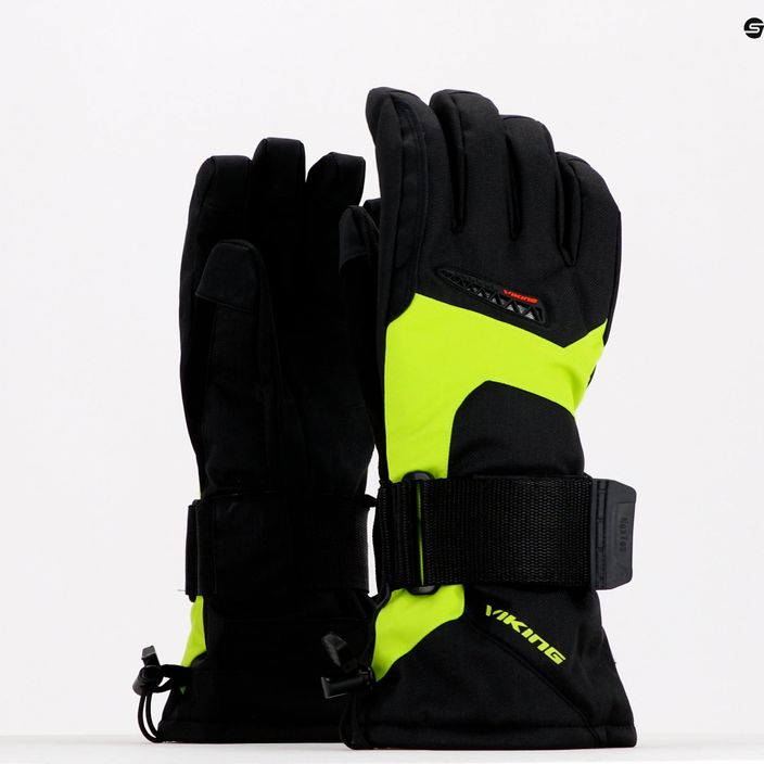Pánske snowboardové rukavice Viking Trex Black 161/19/2244/73 9