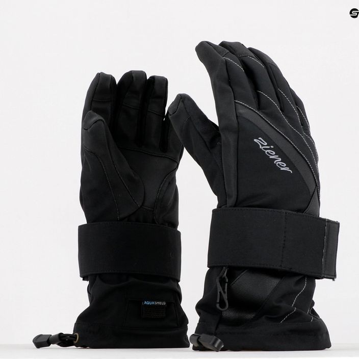 Dámske snowboardové rukavice ZIENER Milana As black 801723.12 6