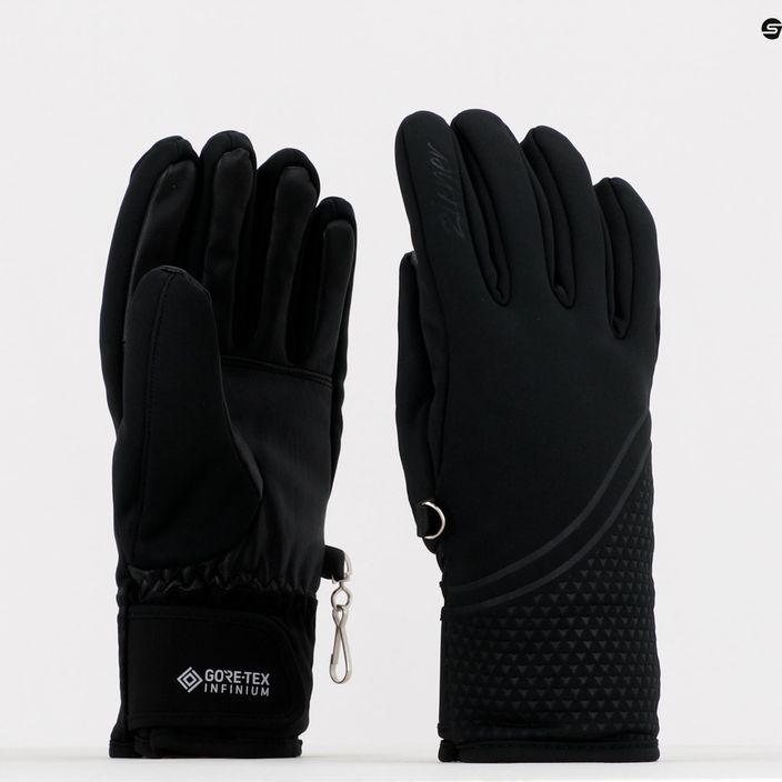 Dámske lyžiarske rukavice ZIENER Kanta Gtx Inf black 801156.12 6
