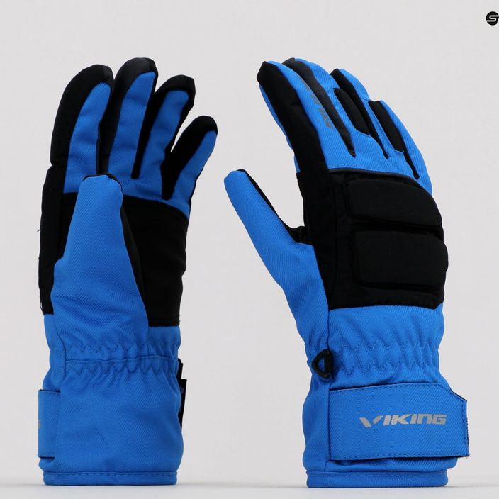 Detské lyžiarske rukavice Viking Felix modré 120/17/3150/15 9