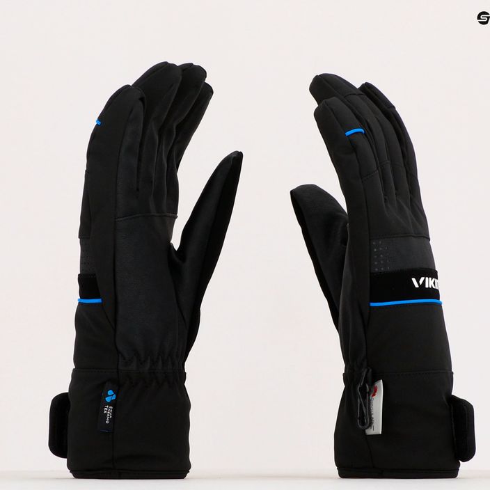 Pánske lyžiarske rukavice Viking Masumi modré 110231464 9
