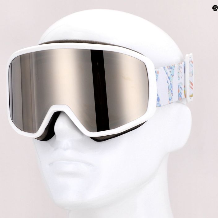 Dámske snowboardové okuliare ROXY Izzy 2021 splash/ml silver 7