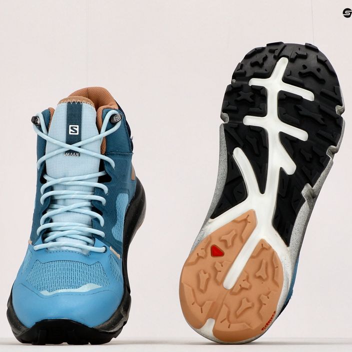 Dámske trekingové topánky Salomon Predict Hike Mid GTX modré L41467 17