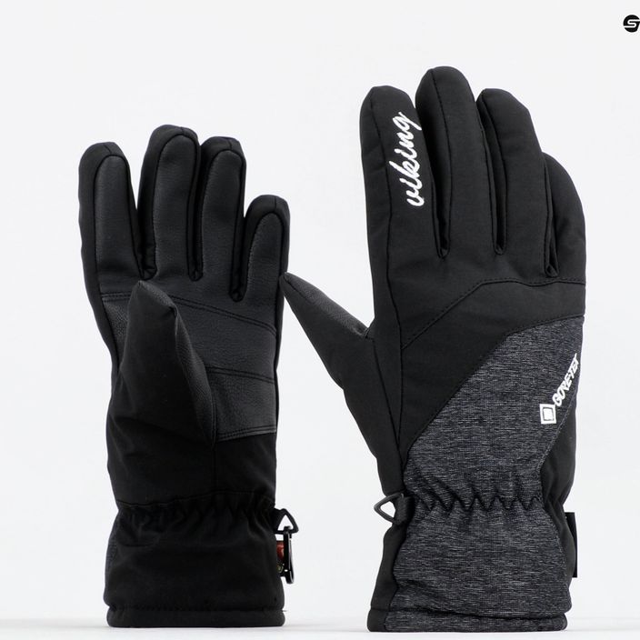 Dámske lyžiarske rukavice Viking Monterosa GTX Ski black 150231614 9