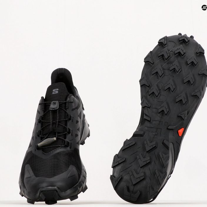 Pánska bežecká obuv Salomon Supercross 4 GTX čierna L417316 13