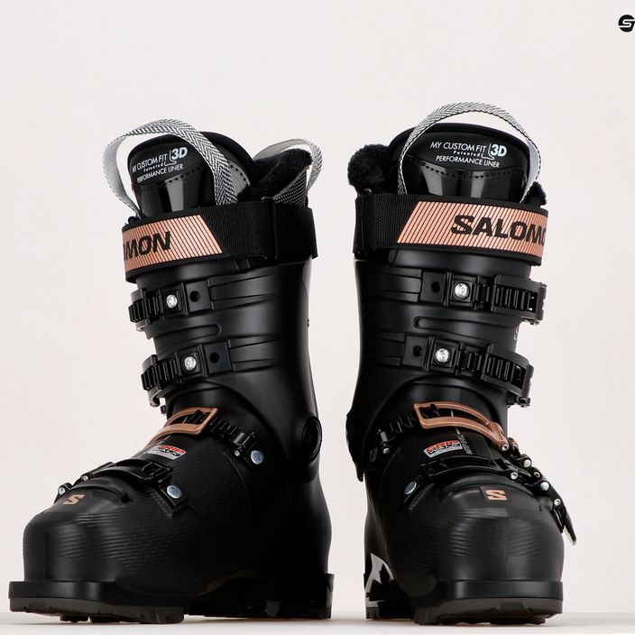 Dámske lyžiarske topánky Salomon S Pro Alpha 9W GW čierne L47459 10