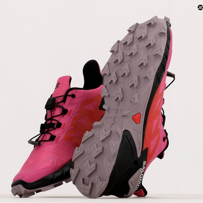 Dámska bežecká obuv Salomon Supercross 4 ružová L417376 13